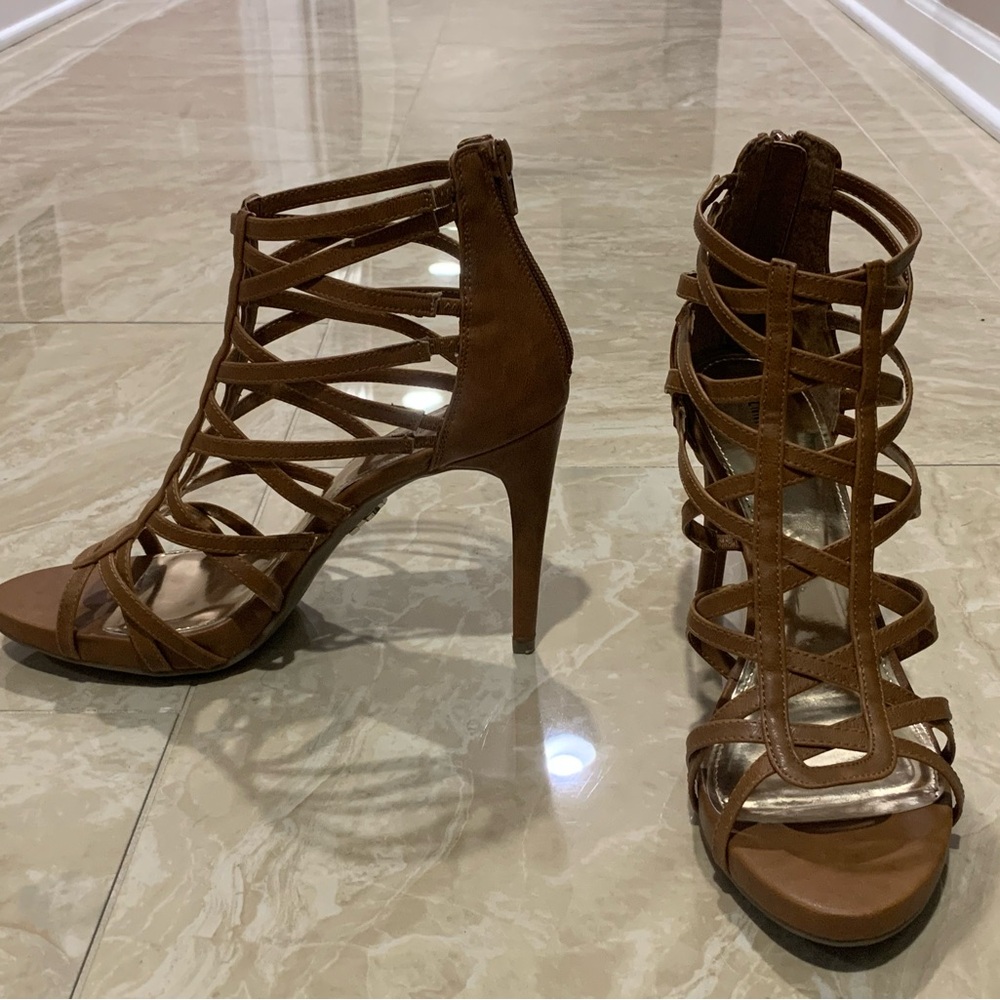 JL strapped heels